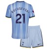 Conjunto (Camiseta+Pantalón Corto) Tottenham Hotspur Kulusevski 21 Segunda Equipación 2024-25 - Niño